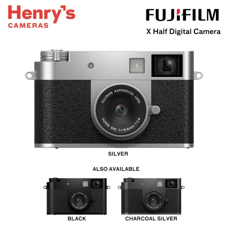 FUJIFILM x half チャコールシルバー Fujifilm X Half Compact Digital